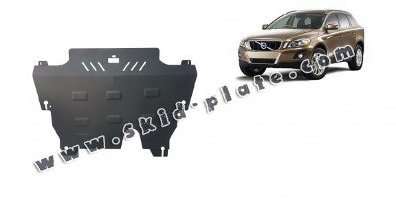 Steel skid plate for the protection of the engine and the gearbox for Volvo XC60
