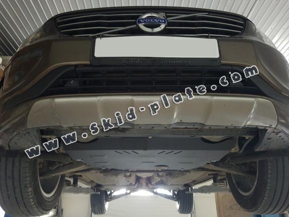 Steel skid plate for the protection of the engine and the gearbox for Volvo XC70