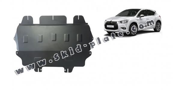 Steel skid plate for Citroen DS4