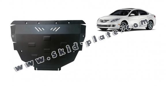 Steel skid plate for Mazda Atenza