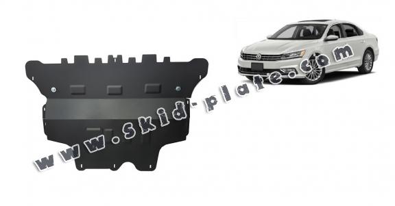 Steel skid plate for VW Passat Alltrack - automatic gearbox