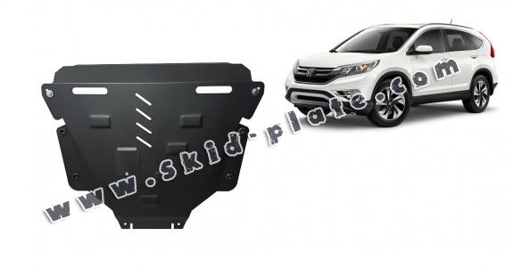 Steel skid plate for Honda CR-V