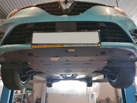 Steel skid plate for Renault Captur