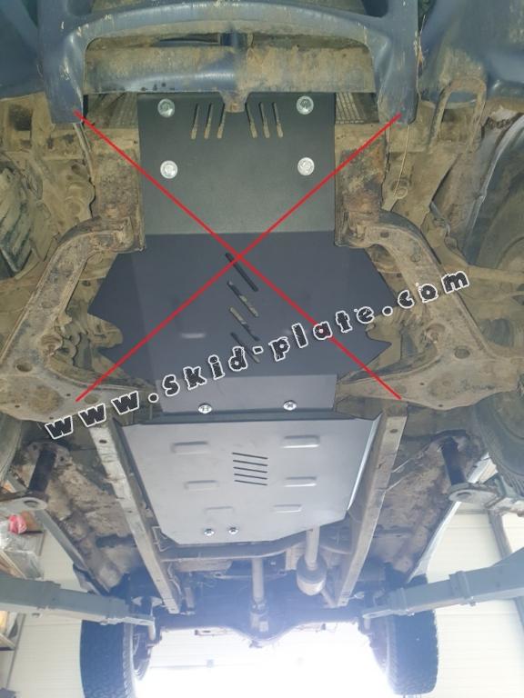 Steel gearbox skid plate for Suzuki Vitara