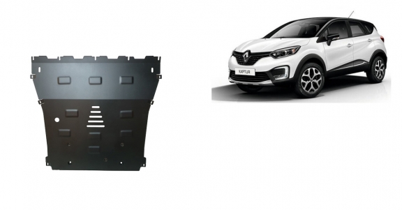 Steel skid plate for Renault Captur
