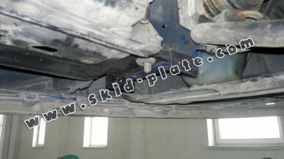 Steel skid plate for Peugeot 307