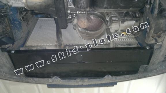 Steel skid plate for Peugeot 307