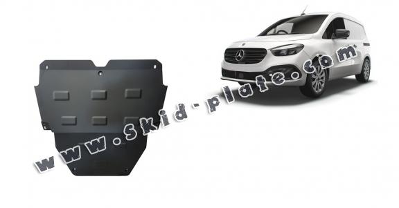 Steel skid plate for Mercedes Citan