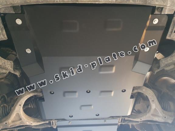 Steel skid plate for Ssangyong Musso Grand