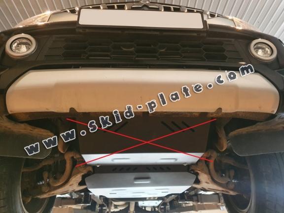 Steel skid plate for Fiat Fullback