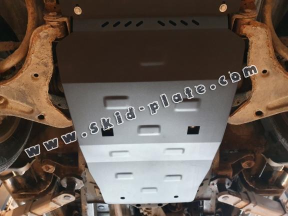 Steel skid plate for Mitsubishi L200