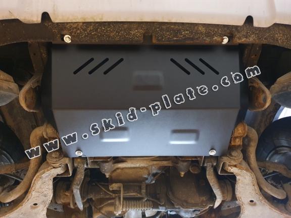 Steel radiator skid plate for Fiat Fullback