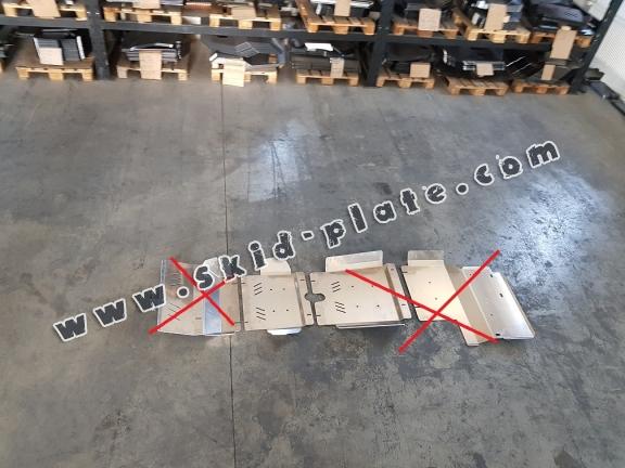 Aluminum skid plate for Toyota Hilux Revo