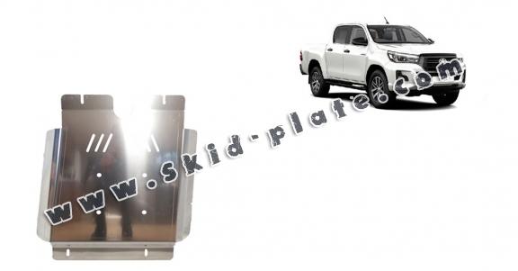 Aluminum gearbox skid plate for Toyota Hilux Invincible