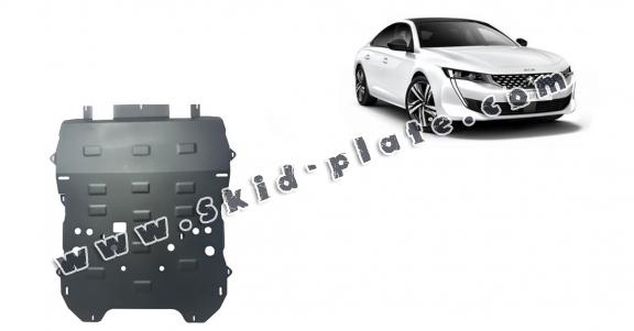 Steel skid plate for Peugeot 508