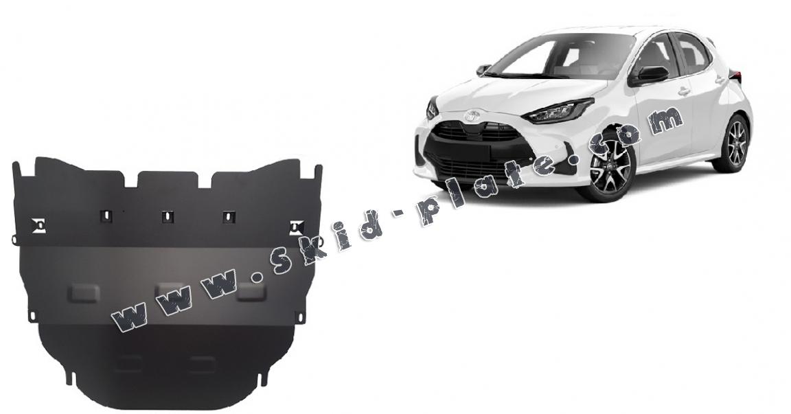 Steel skid plate for Toyota Yaris XP210