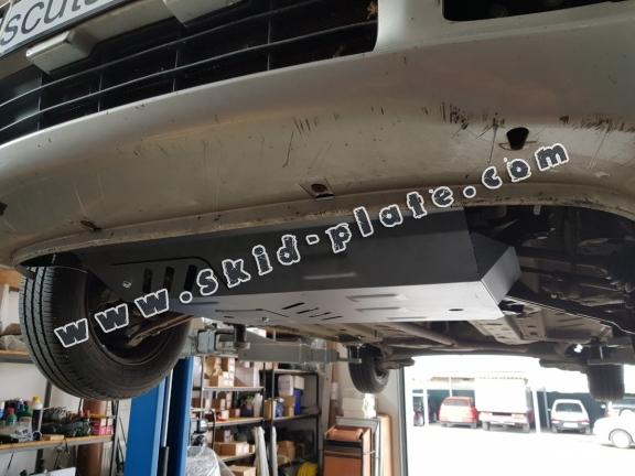 Steel skid plate for Fiat Panda
