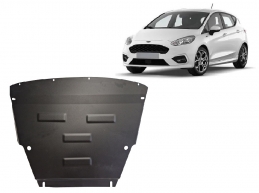 Steel skid plate for Ford Fiesta VII