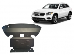 Steel skid plate for Mercedes GLC X253