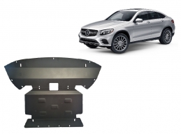 Steel skid plate for Mercedes GLC Coupe X253