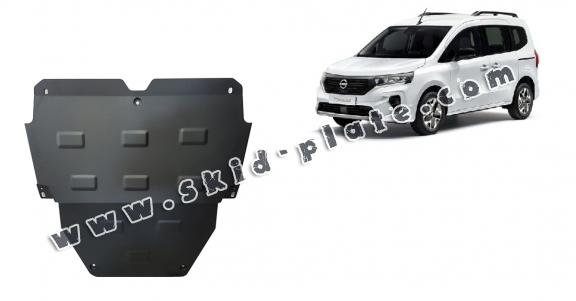 Steel skid plate for Nissan Townstar