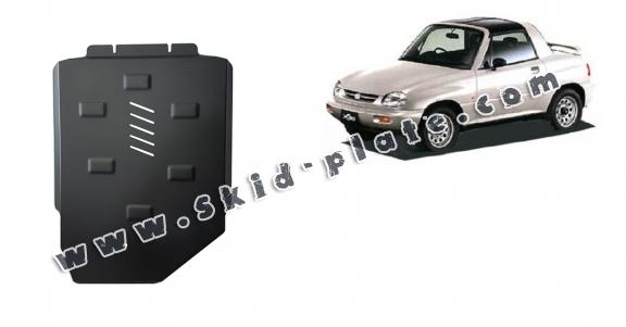 Steel gearbox skid plate for Suzuki X90