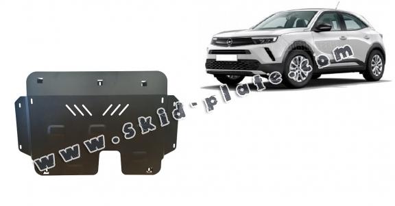 Steel skid plate for Opel Mokka B