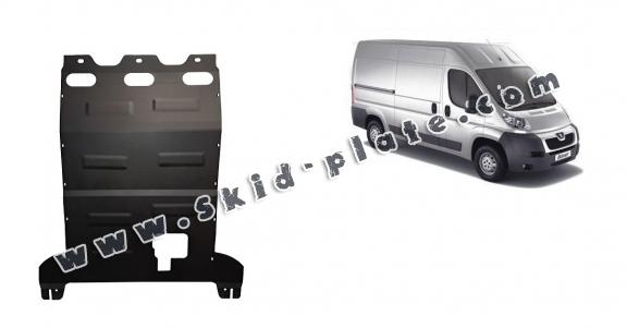 Steel skid plate for Peugeot Boxer