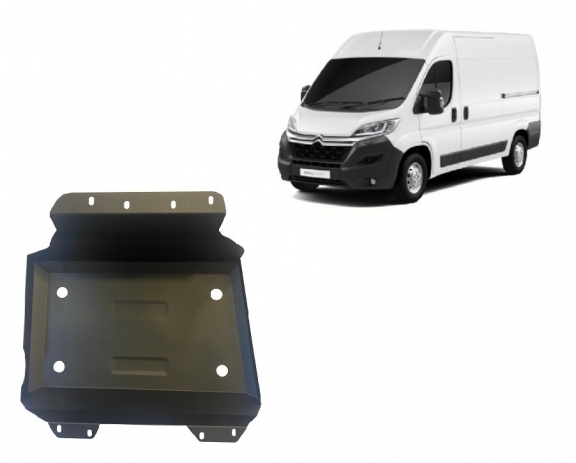 Steel fuel tank skid plate  for Citroen Jumper