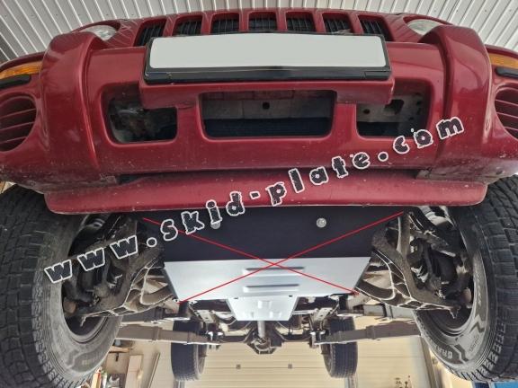 Steel gearbox skid plate for Jeep Cherokee - KJ
