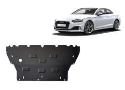 Steel skid plate for Audi A5