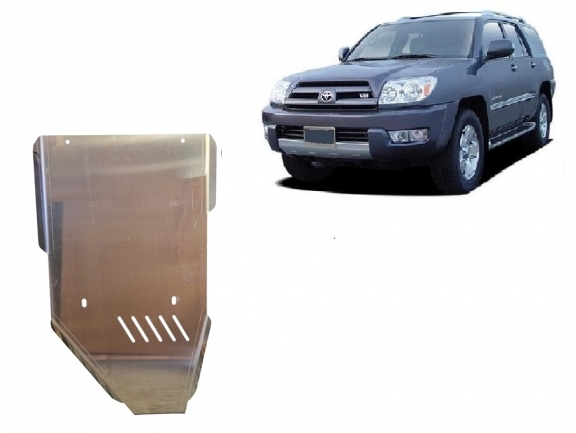 Aluminum gearbox skid plate for Toyota 4Runner