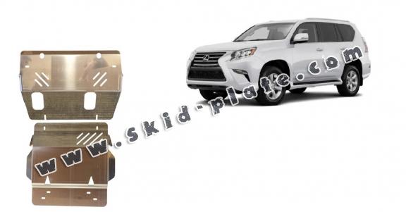 Aluminum skid plate for Lexus GX460