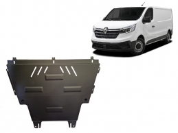 Steel skid plate for Renault Trafic 3 facelift
