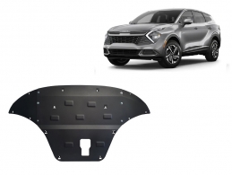 Steel skid plate for Kia Sportage