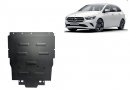 Steel skid plate for Mercedes B-Class W247