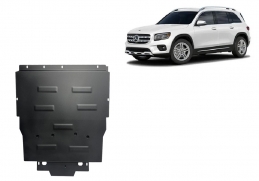 Steel skid plate for Mercedes GLB X247