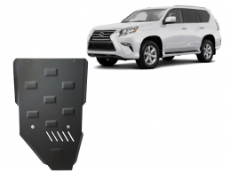 Steel gearbox skid plate for Lexus GX460