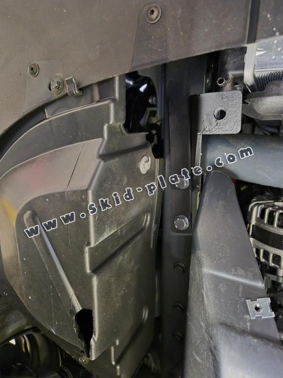 Steel skid plate for Iveco Daily 7