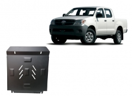 Steel skid plate for Toyota Hilux