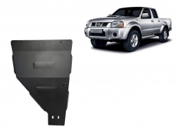 Steel gearbox skid plate for Nissan Pick Up