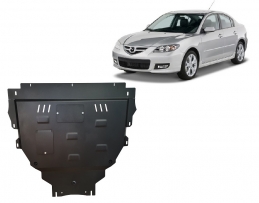 Steel skid plate for Mazda 3