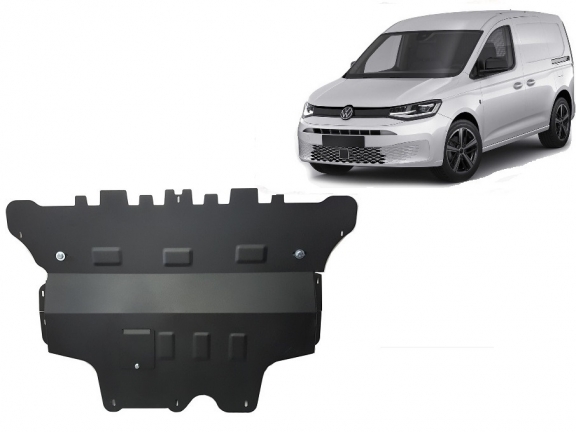Steel skid plate for VW Caddy - automatic gearbox