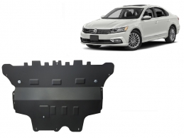Steel skid plate for VW Passat Alltrack - automatic gearbox