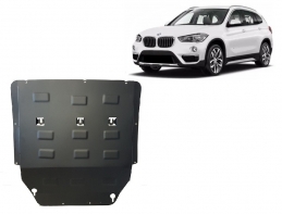 Steel skid plate for BMW X1 F48