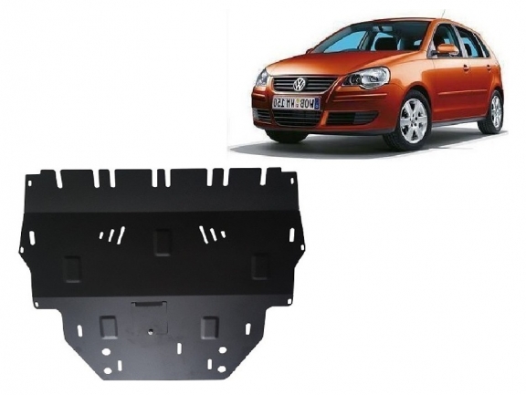 Steel skid plate for Vw Polo - diesel