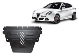 Steel skid plate for Alfa Romeo Giulietta
