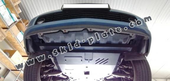 Steel skid plate for Toyota Prius