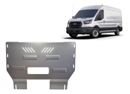 Aluminum skid plate for Ford Transit V363 4x4