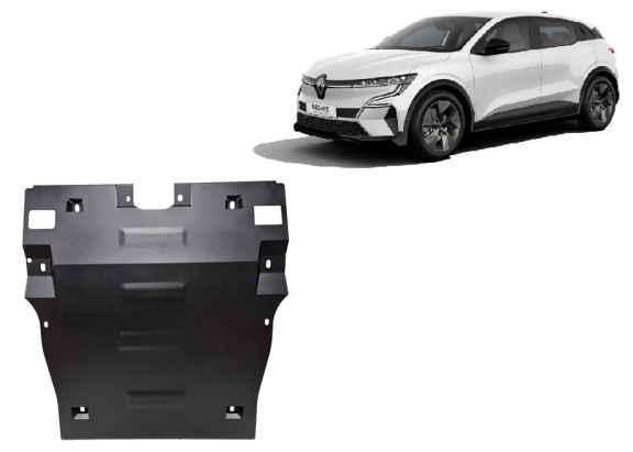 Steel skid plate for Renault Megane E-Tech